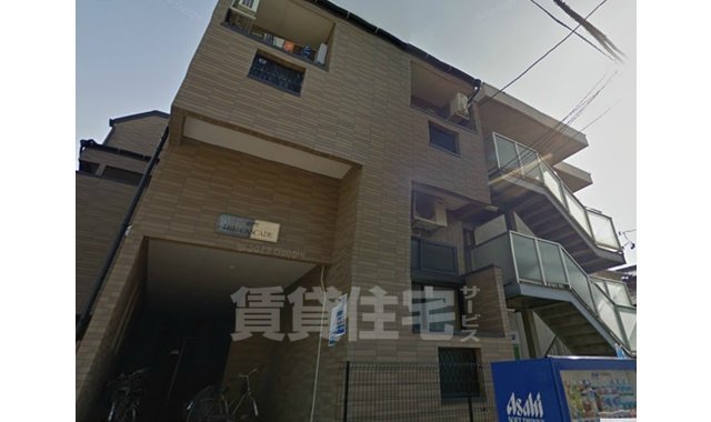 名古屋市昭和区山花町のアパートの建物外観