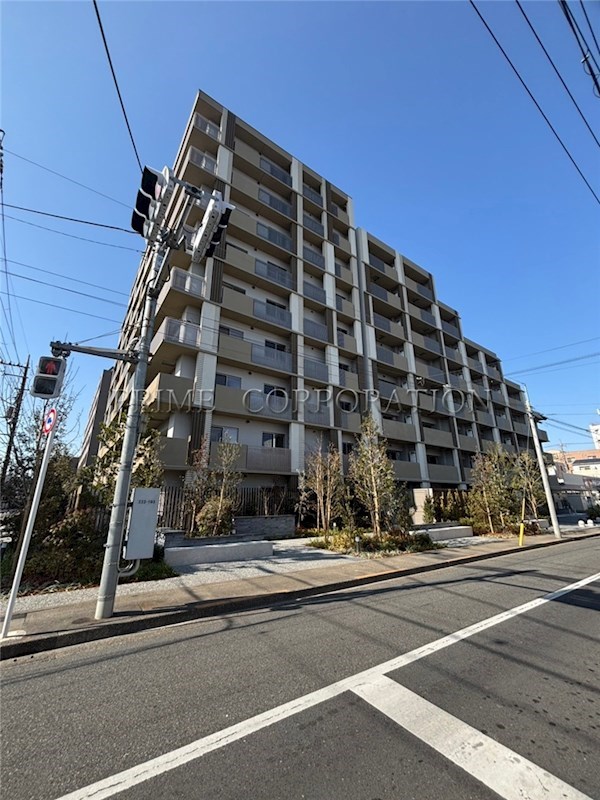 【大田区東矢口のマンションの建物外観】