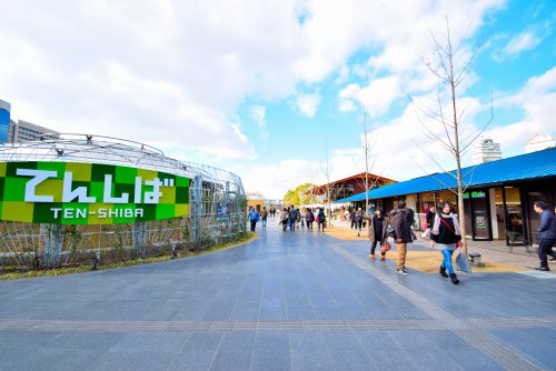 【プレサンス谷町九丁目駅前の公園】