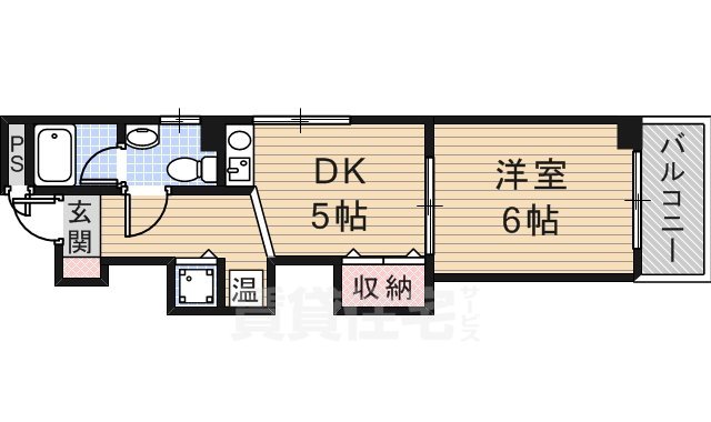 【摂津市正雀本町のマンションの間取り】