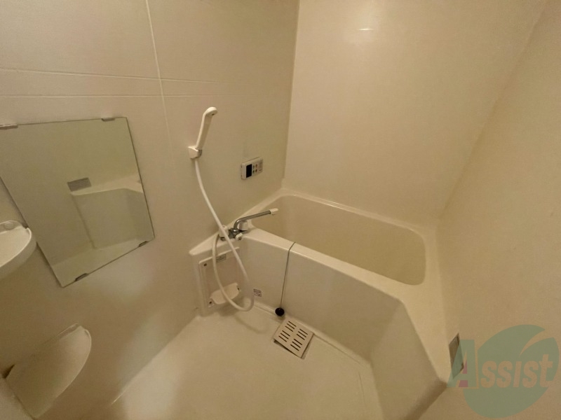 バス・シャワールーム　１人暮らしにはピッタリのサイズ感ですね！