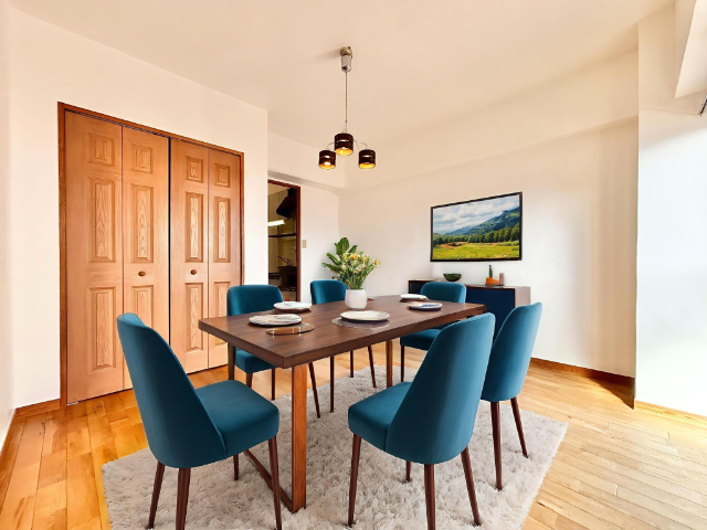 居室・リビング　本画像はＣＧで作成しており、実際に家具等は置かれておりません