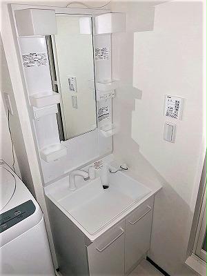 洗面設備　独立洗面台