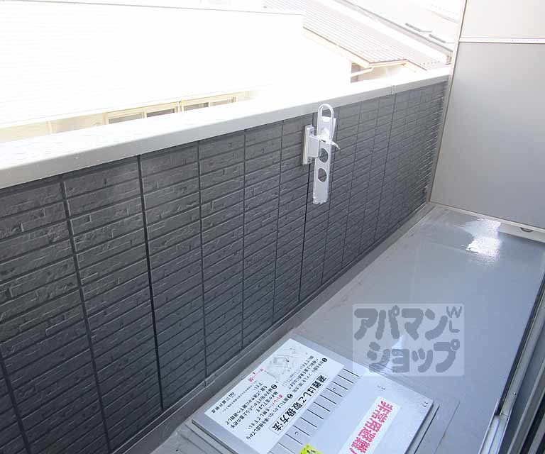 バルコニー　３０２号室の写真です。