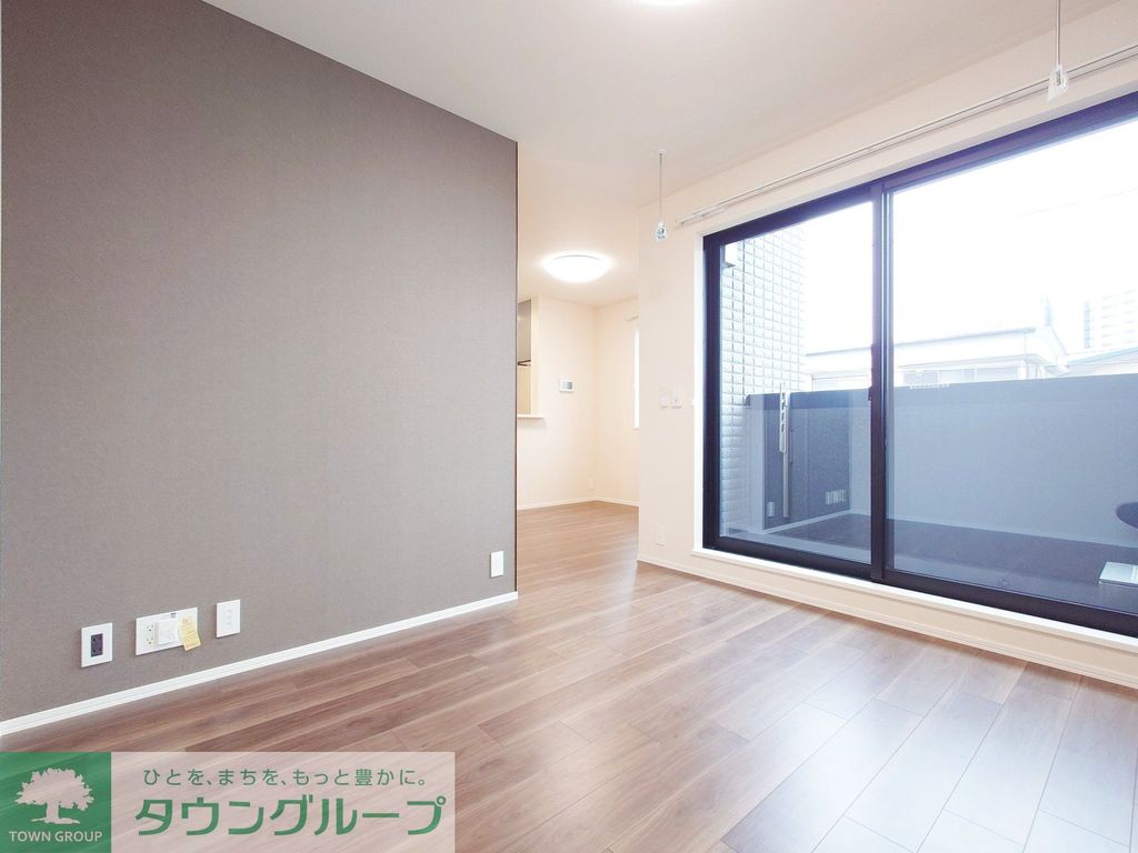 その他部屋・スペース　アクセントクロスがモダンでカッコいい!