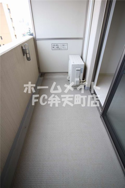 バルコニー　バルコニー付きです