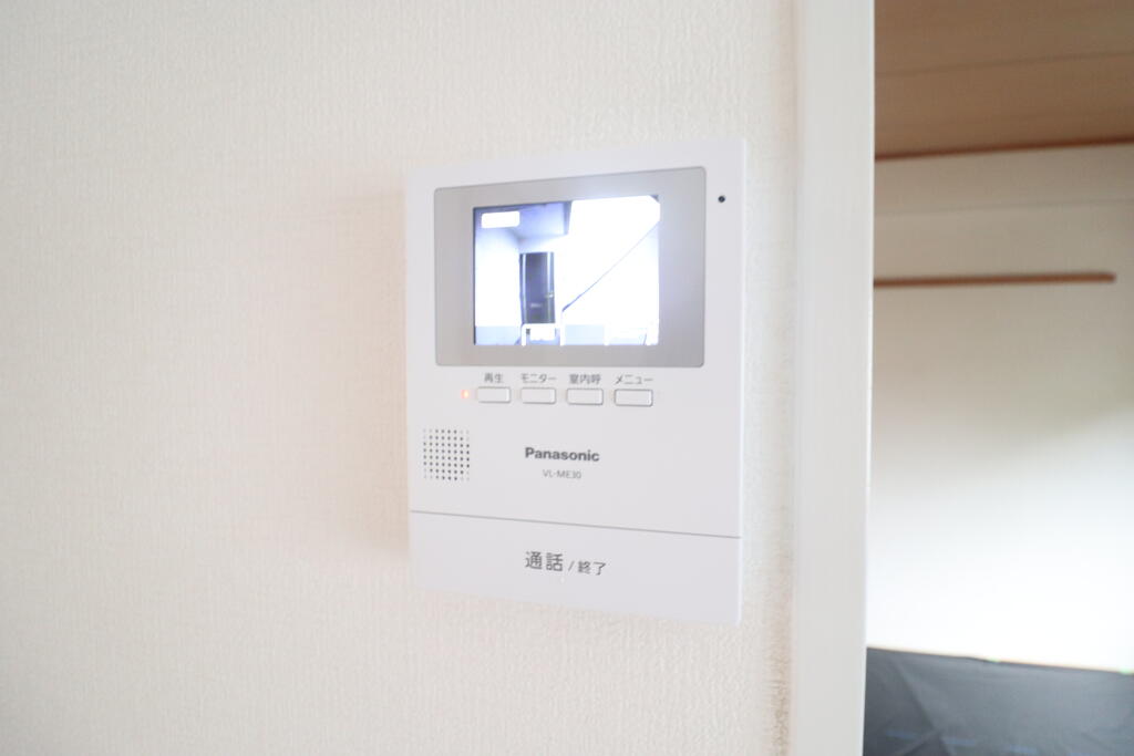 セキュリティ　モニター付きインターホン☆