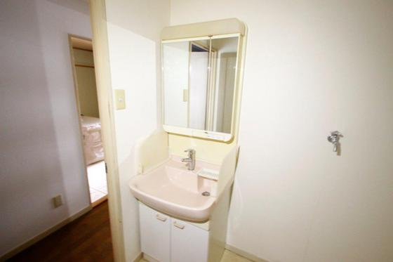 洗面設備　別部屋の写真です。