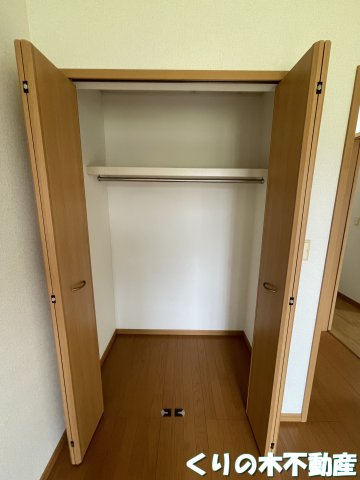 収納　たっぷりとした収納スペースです