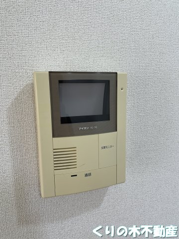 セキュリティ　インターホンです