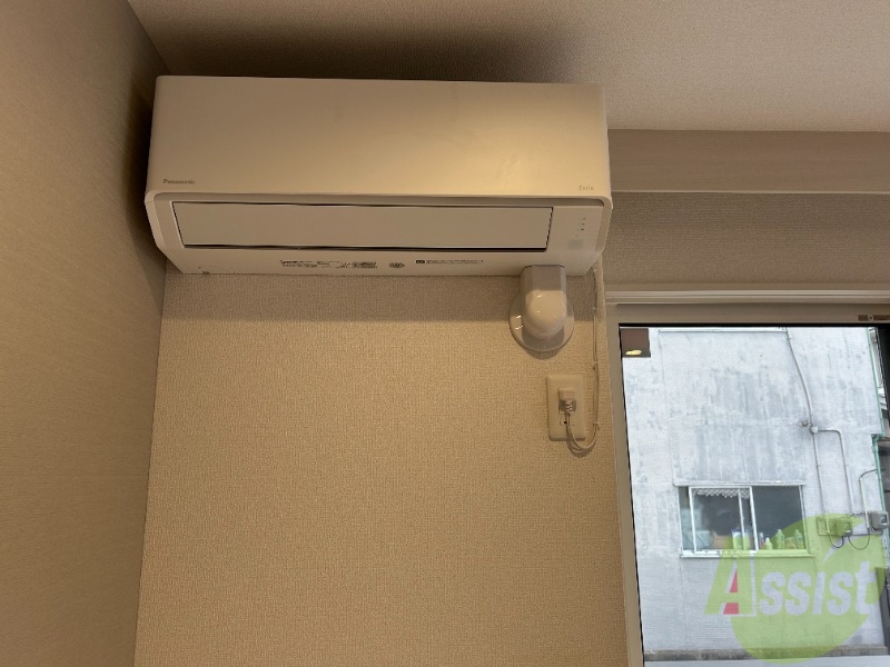 その他設備　エアコンが付いているので夏も冬も快適ですね～