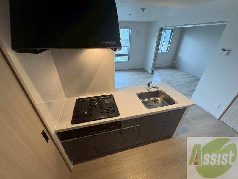 キッチン　システムキッチンなので、すぐお料理に使えます！