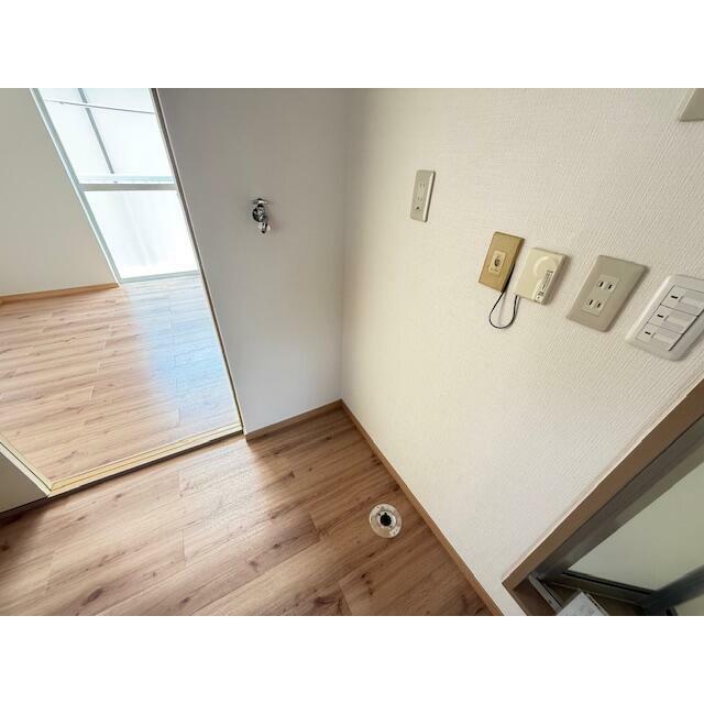 その他　室内洗濯機置き場を完備
