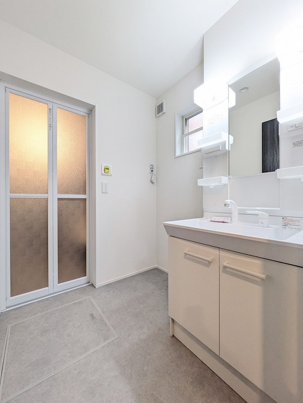 洗面設備　洗髪洗面化粧台