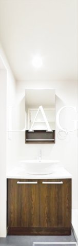 洗面設備　洗面台です。