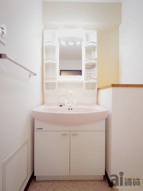 洗面設備　※別号室写真です