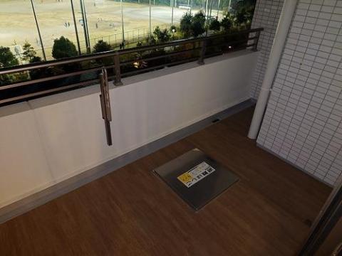 茨木ＩＣＯ　ＣＩＴＹ　Ｅａｓｔ　バルコニー　ベランダ