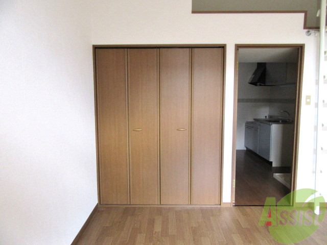 収納　ここに収納があります。収納があると部屋が広く使えます。