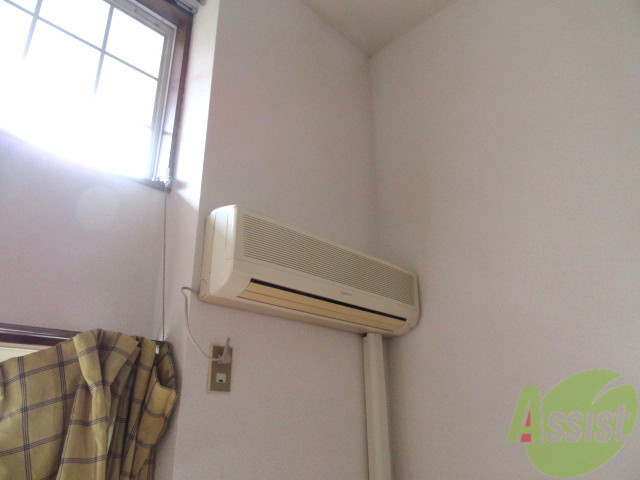 その他設備　エアコンが付いていますので寒暖対策もばっちり。