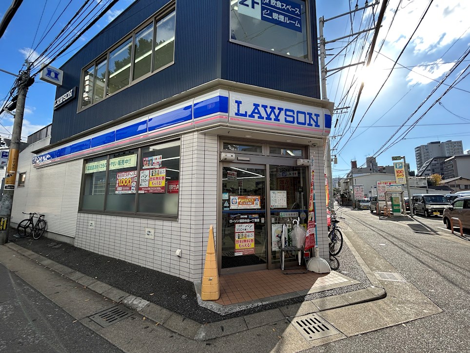 コンビニ　ローソン 福岡今泉一丁目店（コンビニ）まで86m
