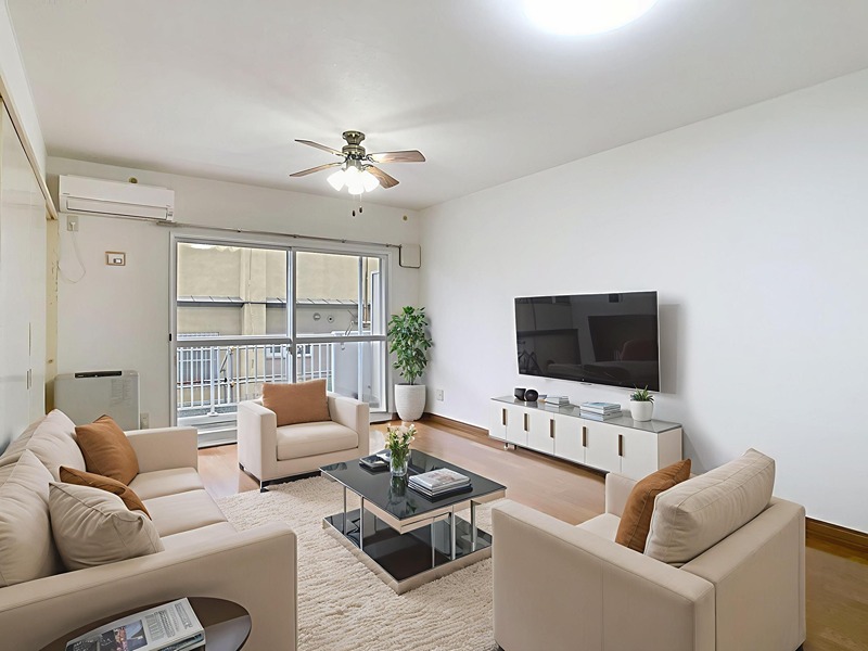 居室・リビング　本画像はCGで作成しており実際に現地に家具は置かれてません。