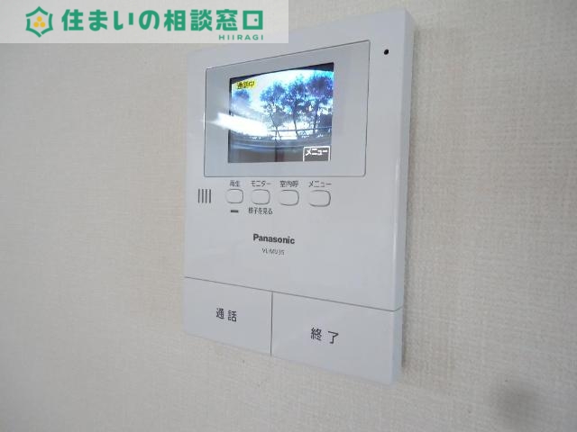 セキュリティ　カメラ付インターホン（イメージ）