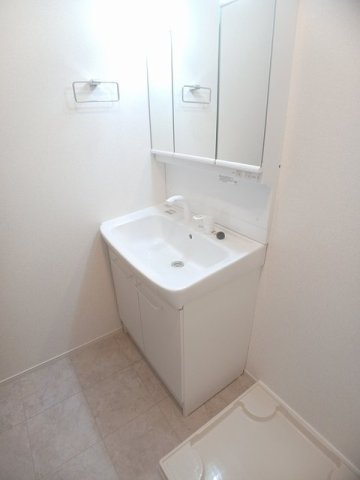 洗面設備　洗面所です