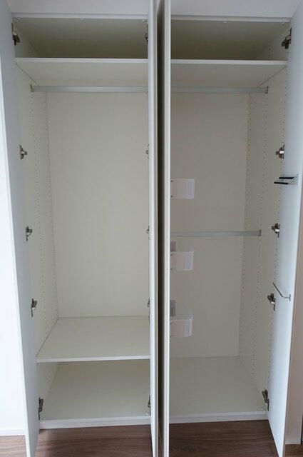 収納　たっぷりとした収納スペースです