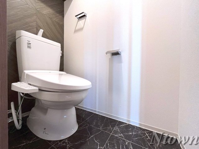 トイレ　ゆったりとした空間のトイレです