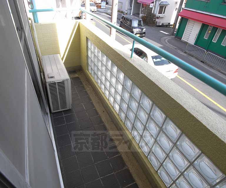 バルコニー　洗濯物も干していただけます