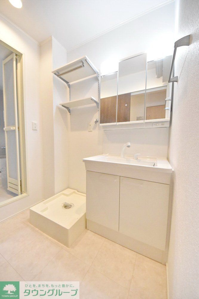 洗面設備　同施工会社サンプル写真です