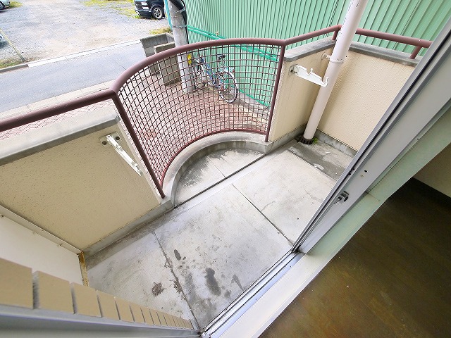 バルコニー　バルコニーがあります