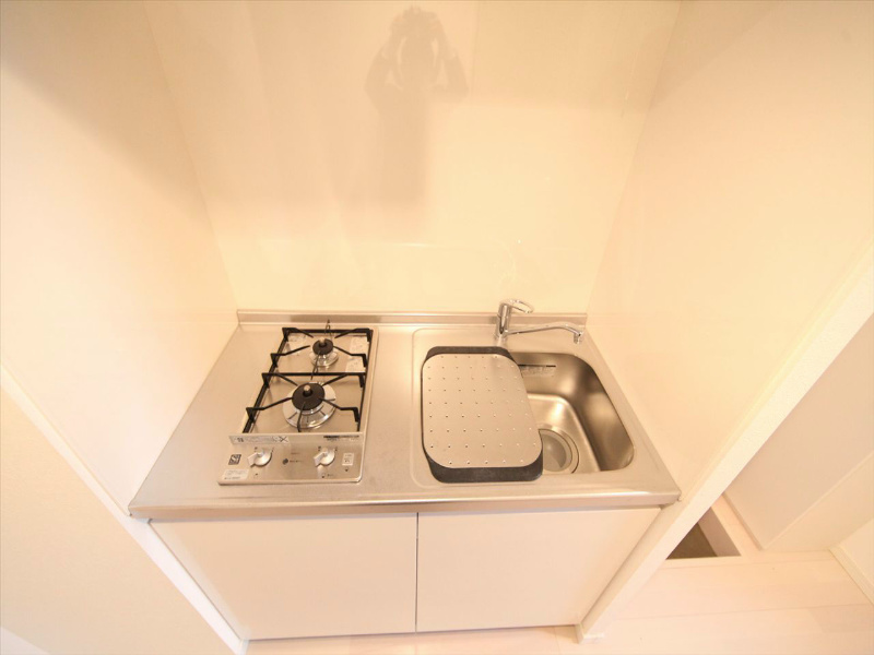 キッチン　システムキッチン（ガス2口コンロ付）