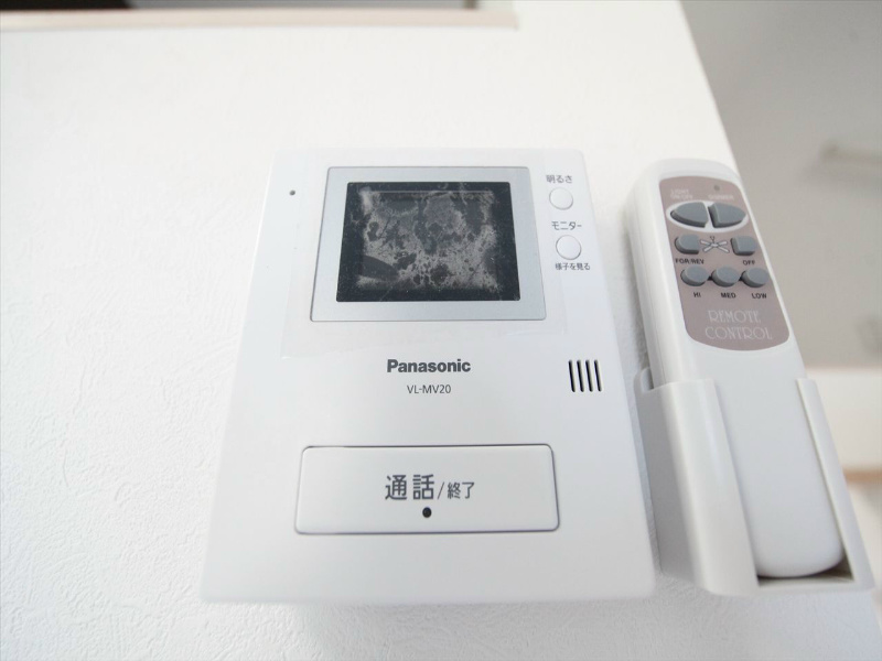 セキュリティ　ＴＶモニター付インターホン