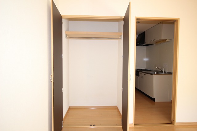 収納　大きなスペースがあり、収納には困りません