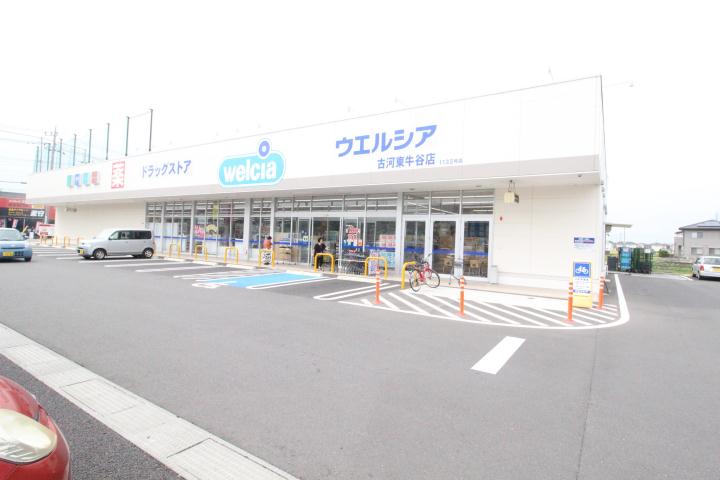 ドラックストア　ウエルシア古河東牛谷店（ドラッグストア）まで293m