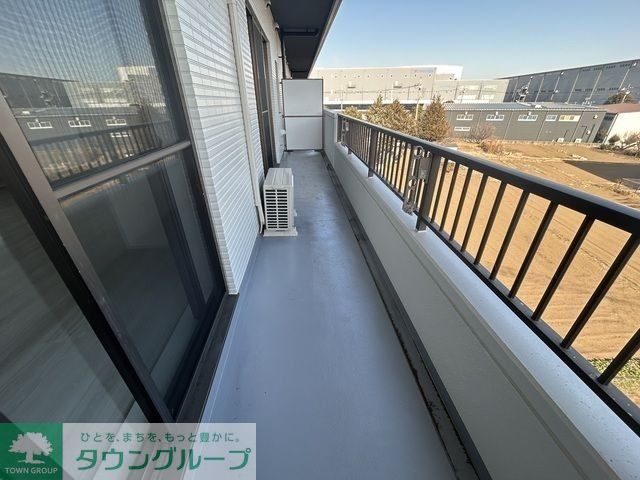 バルコニー　庭