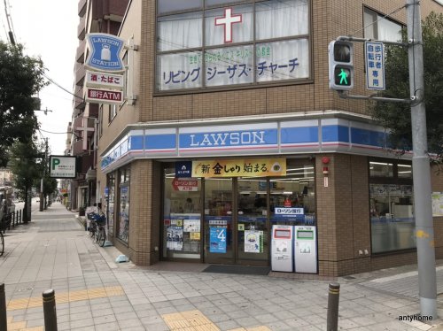 コンビニ　ローソン 真田山町店（コンビニ）まで442m
