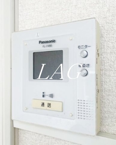 セキュリティ　モニター付きインターフォンです。