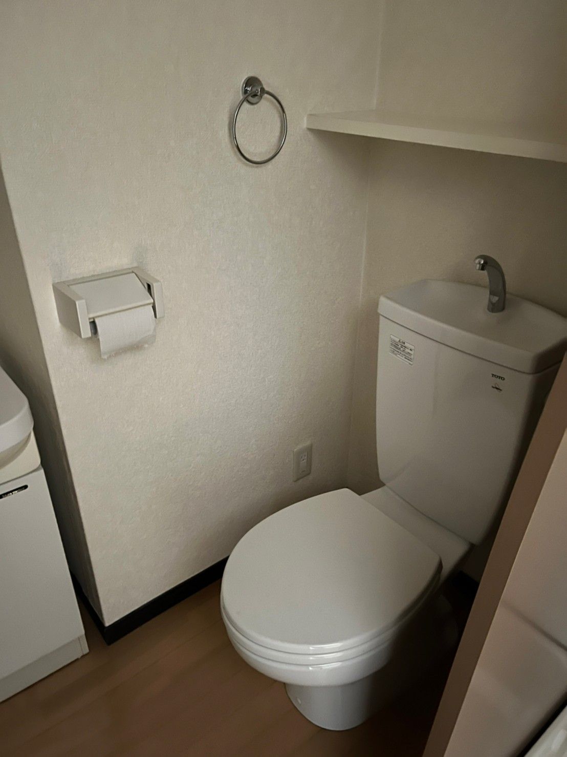 トイレ　ゆったりとした空間のトイレです