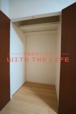 収納　たっぷりとした収納スペースです