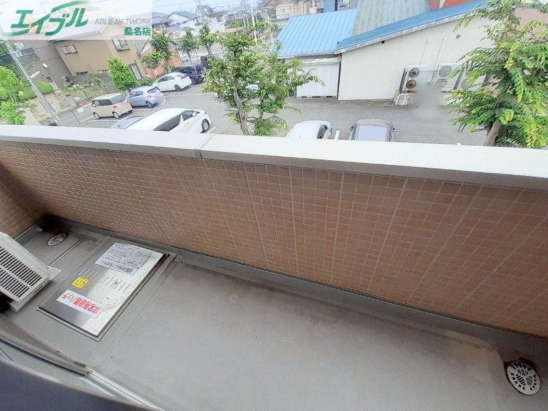 バルコニー　同物件別部屋のお写真です。