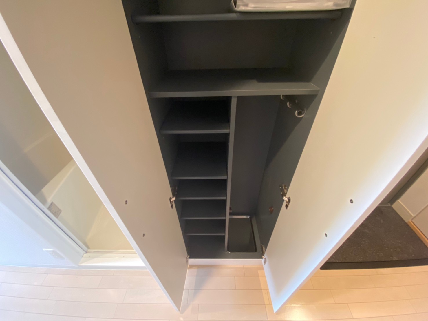 玄関　シューズボックス付きです