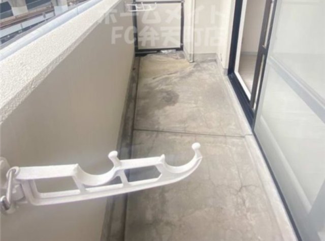 バルコニー　お洗濯にも便利なバルコニー付き