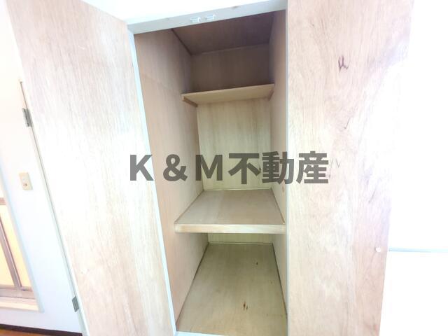 収納　便利な収納スペースです