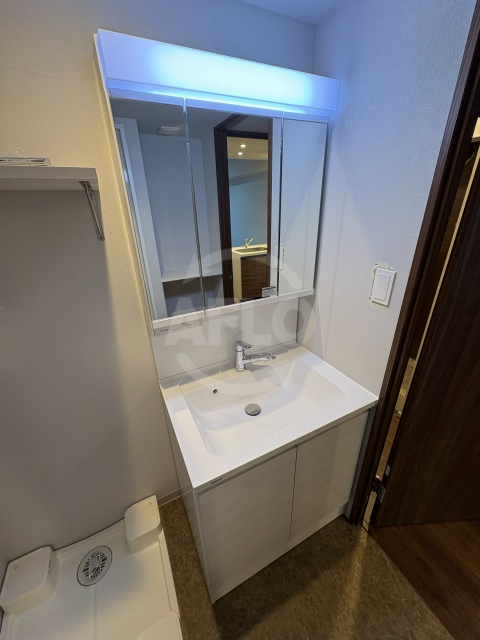 洗面設備　スプランディッド弁天町DUE　独立洗面台