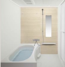 バス・シャワールーム　完成パース