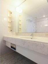 洗面設備　パウダールーム