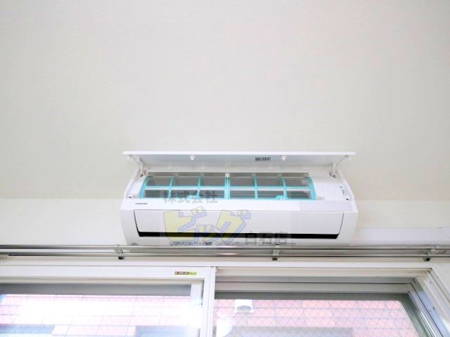 その他設備　エアコン完備で暑い夏も快適です♪