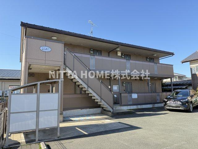 建物外観　オール電化使用のＩＨコンロを設置＊